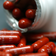 A bottle of venlafaxine, also sold as Effexor, an SNRI used to treat depression and nerve pain.